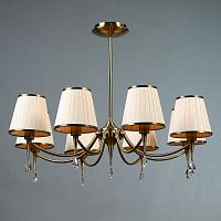 подвесная люстра brizzi alora ma01625ca/008 bronze cream в Нижневартовске