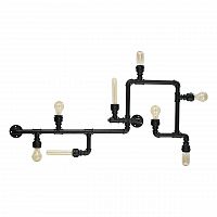 потолочная люстра ideal lux plumber pl8 nero в Нижневартовске