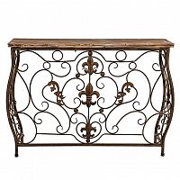 консоль королевская лилия шоколадный антик в Нижневартовске