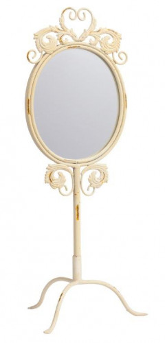 зеркало настольное на подставке бежевое vanity в Нижневартовске