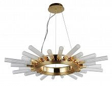 подвесная люстра crystal lux fair sp12 gold d800 в Нижневартовске