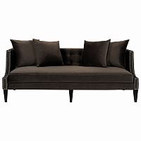 диван fendy прямой коричневый в Нижневартовске