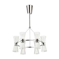 подвесная светодиодная люстра odeon light grana 4013/61l хром в Нижневартовске