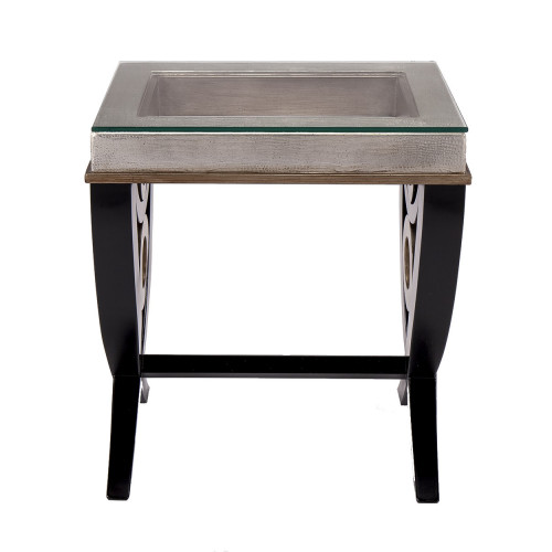 стол журнальный tribbey коричневый, бежевый, прозрачный в Нижневартовске