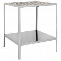 стол журнальный victorian tile graphite темно-серый в Нижневартовске