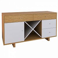 комод rhein xl дуб белый в Нижневартовске