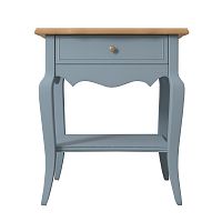 голубая тумба leontina с одним ящиком голубая в Нижневартовске