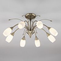 потолочная люстра eurosvet ginevra 30280/8 античная бронза в Нижневартовске