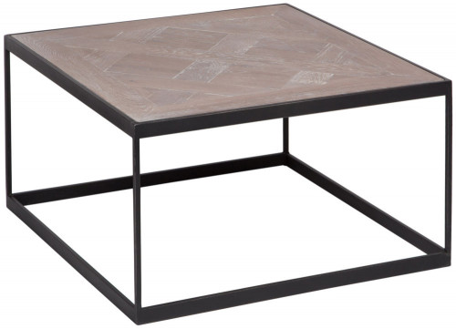 стол журнальный parquette черный, коричневый в Нижневартовске