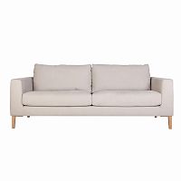 диван malin прямой молочный в Нижневартовске