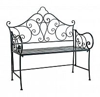 металлическая скамья венсен (черный антик) в Нижневартовске