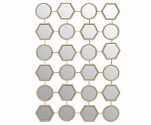 зеркало золотое настенное twenty thour, 24 секции в Нижневартовске