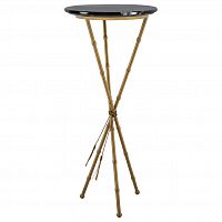 стол журнальный gems золотой, черный в Нижневартовске