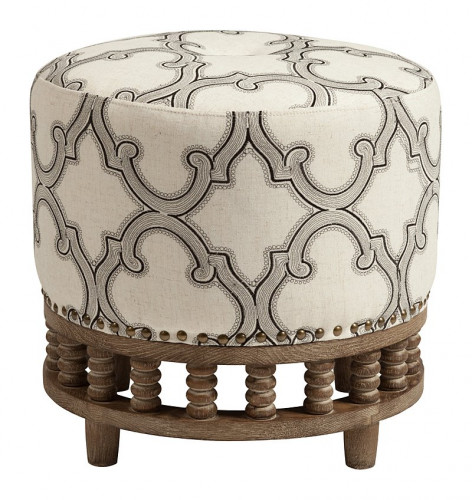 пуф clover poof с принтом орнамент в Нижневартовске