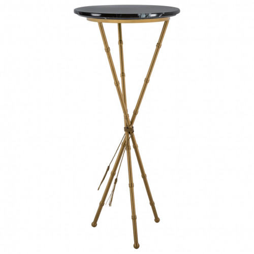 стол журнальный gems золотой, черный в Нижневартовске