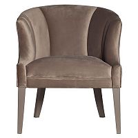 кресло велюр серый 70*72*78см в Нижневартовске