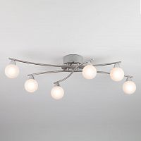 потолочная люстра eurosvet elias 70065/6 хром в Нижневартовске