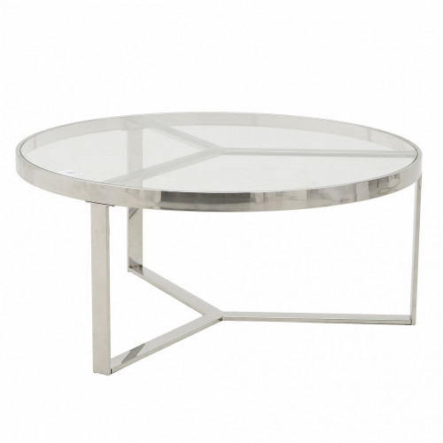 стол silver glass серебристый, прозрачный в Нижневартовске