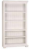 правый книжный шкаф для библиотеки открытый «нордик» белый в Нижневартовске