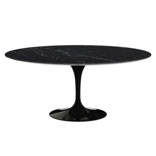 стол обеденный apriori t овальный черный в Нижневартовске