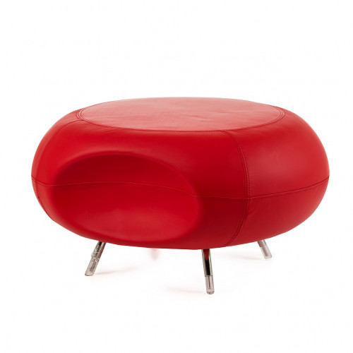 пуф round красный в Нижневартовске
