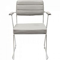 стул с подлокотниками dottore серый в Нижневартовске