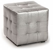 пуф шарм-дизайн люкс серебро в Нижневартовске