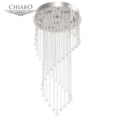 каскадная люстра chiaro sil хром в Нижневартовске