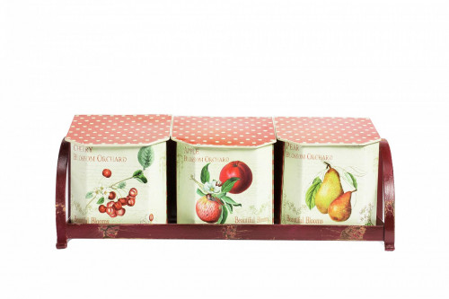 набор емкостей для хранения на подставке fruits в Нижневартовске