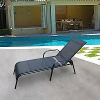 шезлонг-лежак бирма-1 black в Нижневартовске