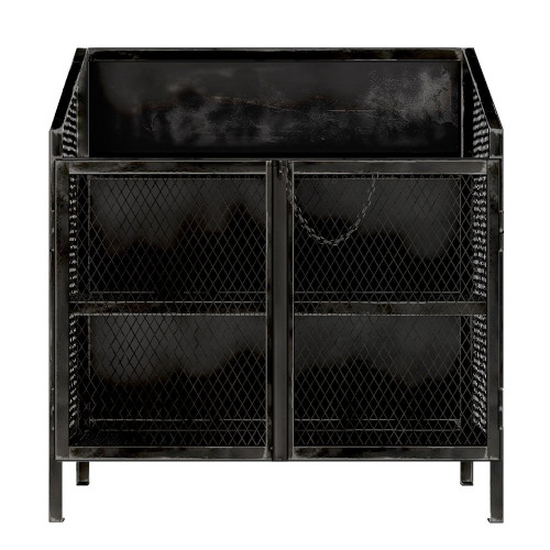 буфет «industrial» металлический черный в Нижневартовске