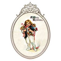 картина на холсте «с новым годом!» в раме «офелия», версия 7 в Нижневартовске