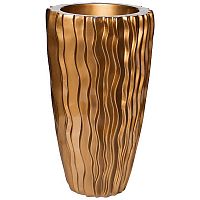 кашпо темно-золотистое tide 30х30х49 в Нижневартовске