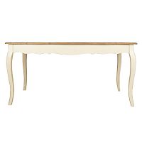 стол большой обеденный leontina (без ящика) бежевый в Нижневартовске