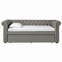 диван-кровать подростковый 140х200 серый chelsy в Нижневартовске