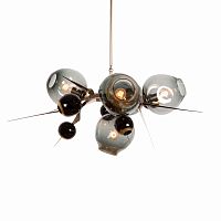 подвесной светильник galaxy 6 ламп дымчатый в Нижневартовске