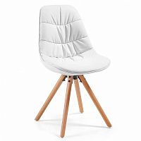 cтул lars белый кожаный от la forma (ex julia grup) в Нижневартовске