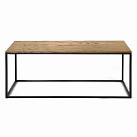 стол журнальный lingard black темный дуб в Нижневартовске