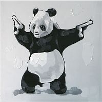 картина маслом панда-бандит в Нижневартовске