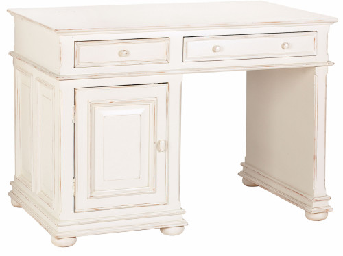 стол компьютерный малый нордик состариванием белый в Нижневартовске