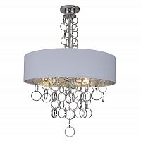 люстра дизайнерская spodomancy хром белая в Нижневартовске