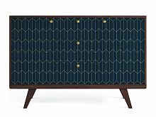 комод thimon темный дуб принт 023 в Нижневартовске