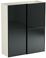 шкаф nero черный с белым в Нижневартовске