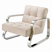 кресло grassi от eichholtz бежевое в Нижневартовске