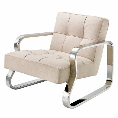 кресло grassi от eichholtz бежевое в Нижневартовске