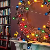 светодиодная гирлянда 800см разноцветная (07929) uniel uld-s0800-100/dga multi ip20 colorballs в Нижневартовске