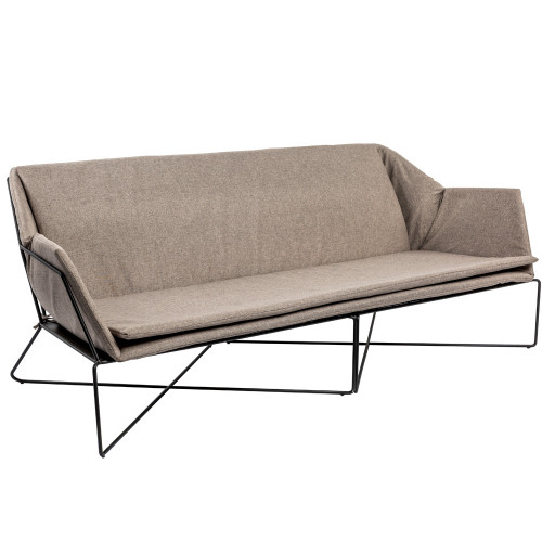 диван «морендо» прямой серый в Нижневартовске