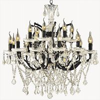 люстра avensis антик чёрная, прозрачная в Нижневартовске