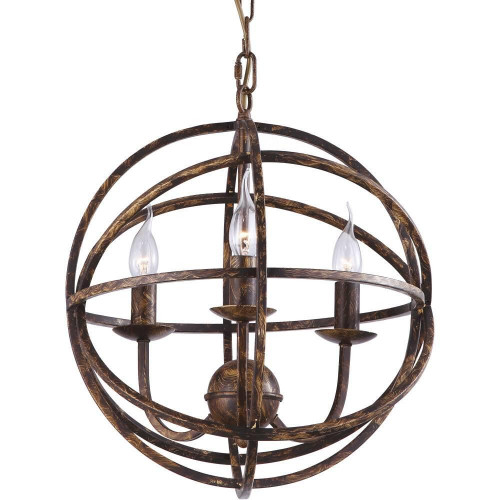 подвесная люстра arte lamp kopernik a1703sp-3br в Нижневартовске