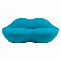 диван «губы heller bocca» прямой голубой в Нижневартовске